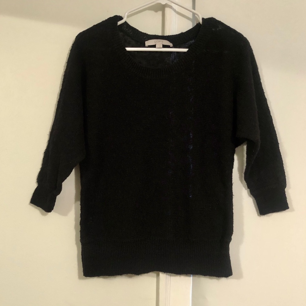 Ann Taylor Loft Linen Blend Sweater - Size Small